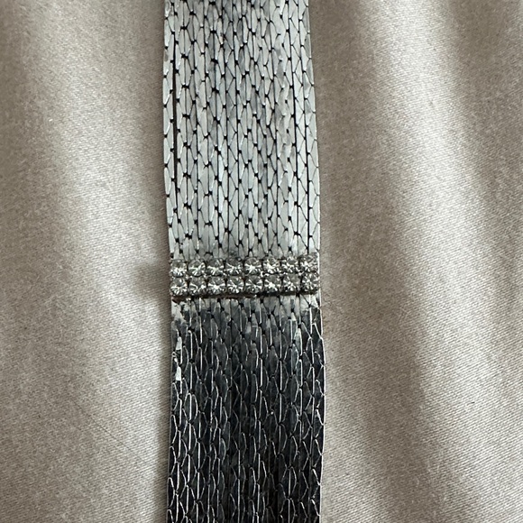 Silver Rhinestone Bracelet - Picture 5 of 5